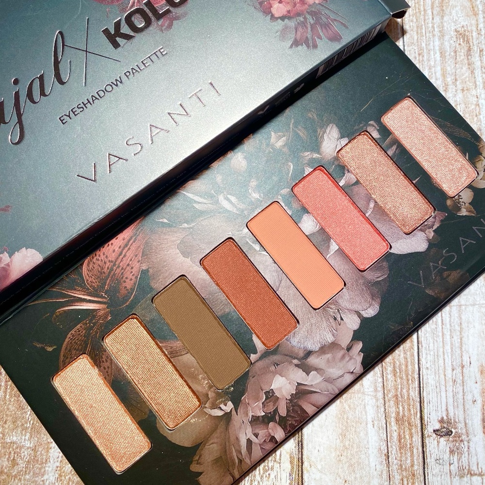 NEW Vasanti Kajal X Kolors Eyeshadow Palette
